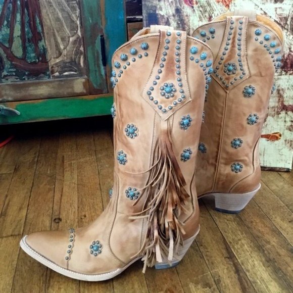 NIB Old Gringo Savannah Straw Fringe (10) - Picture 2 of 13